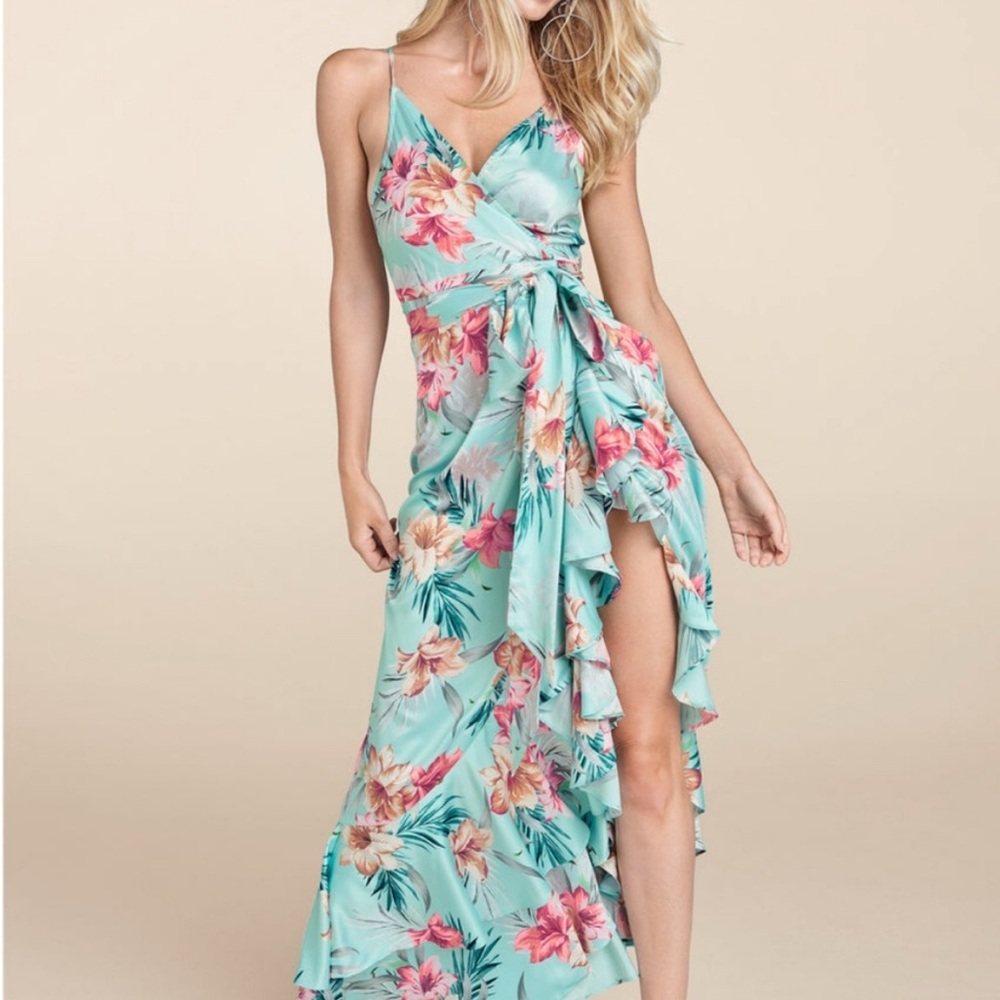 Venus Ladies Floral Wrap Dress